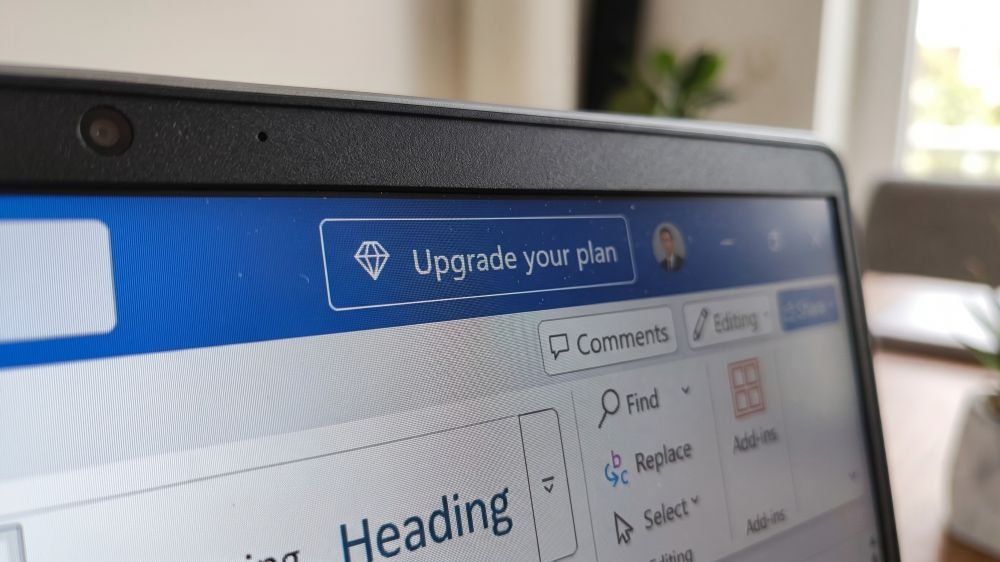 Tombol "Upgrade Your Plan" di MS Office Malah Bikin Risih